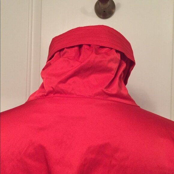 CHICO’S ZENERGY JACKET RED BELTED LIGHTWEIGHT COAT Size 0 S - Picture 7 of 8